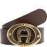 Logo Gürtel Leder Variante ebony | 105 cm Logo Gürtel Leder Variante ebony | 105 cm