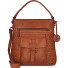  Soft Weaving Iris Schultertasche Leder 33 cm Variante charming cognac