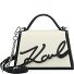 Signature 2.0 Handtasche Leder 21 cm Variante white-black Signature 2.0 Handtasche Leder 21 cm Variante white-black