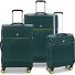  Crosslite 4-Rollen Kofferset 3tlg. Variante smaragd