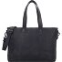  Shopper Tasche Leder 41 cm Laptopfach Variante schwarz