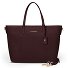  Bologna Leather Shopper Tasche Leder 31 cm Variante burgundy