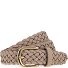  Gürtel Leder Variante cream | 75 cm