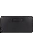  Upcycled Tarpaulin Geldbörse 19 cm Variante black