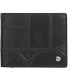 Up! Geldbörse RFID Schutz Leder 10.5 cm Variante black-orange Up! Geldbörse RFID Schutz Leder 10.5 cm Variante black-orange