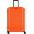  PQ-Light 4 Rollen Trolley M 69 cm mit Dehnfalte Variante orange