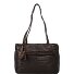 Zea Schultertasche Leder 33 cm Variante chocolate brown  Zea Schultertasche Leder 33 cm Variante chocolate brown
