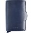  Twinwallet Original Kreditkartenetui Geldbörse RFID Leder 6,5 cm Variante navy-navy
