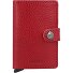 Miniwallet Vegetable Kreditkartenetui RFID Leder 6,5 cm Variante rosso-bordeaux  Miniwallet Vegetable Kreditkartenetui RFID Leder 6,5 cm Variante rosso-bordeaux