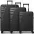  Eco Edition 4 Rollen Kofferset 3-teilig mit Dehnfalte Variante black