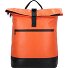 Upcycled Tarpaulin Daypack 42.5 cm Laptopfach Variante orange-black Upcycled Tarpaulin Daypack 42.5 cm Laptopfach Variante orange-black