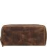  Vintage Stifteetui Leder 21 cm Variante brown