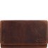  Vintage Geldbörse Leder 17 cm Variante brown