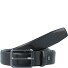  Zeus Gürtel Leder Variante black | 110 cm
