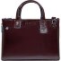  Blue Square Shopper Tasche Leder 38 cm Laptopfach mit Dehnfalte Variante mahogany