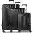 Essentials 01 4 Rollen Kofferset 3-teilig mit Dehnfalte Variante black metallic