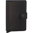  Miniwallet Kreditkartenetui RFID Leder 6 cm Variante black-titanium
