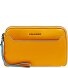  Blue Square Clutch Geldbörse Leder 21 cm Variante mustard
