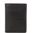  Neck Label Geldbörse Leder 9,5 cm Variante black