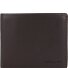 Attack 2 Geldbörse RFID Leder 12 cm Variante ebony brown