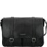  Cesare Aktentaschen Messenger Leder 38 cm Laptopfach Variante nero