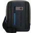  Urban Umhängetasche Leder 17 cm Variante black grey