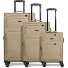 Edition 04 4 Rollen Kofferset 3-teilig mit Dehnfalte Variante beige Edition 04 4 Rollen Kofferset 3-teilig mit Dehnfalte Variante beige