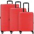  Sunset Hills 4 Rollen Kofferset 3-teilig Variante apple red