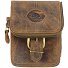  Vintage Gürteltasche Leder 14,5 cm Variante braun