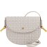  Skye Umhängetasche Leder 21 cm Variante pearl grey