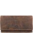 Vintage Geldbörse Leder 18,5 cm Variante antikbraun Vintage Geldbörse Leder 18,5 cm Variante antikbraun