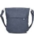  Mademoiselle.M Schultertasche 27 cm Variante nubuk blue