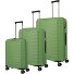 Mooby 4 Rollen Kofferset 3-teilig Variante grün  Mooby 4 Rollen Kofferset 3-teilig Variante grün