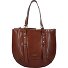  Fedora Shopper Tasche Leder 38 cm Variante marrone