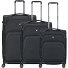 Gateway 4 Rollen Kofferset 3-teilig mit Dehnfalte Variante black Gateway 4 Rollen Kofferset 3-teilig mit Dehnfalte Variante black