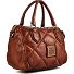  Ricciarda Handtasche M Leder 26 cm Variante cognac