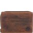 Vintage Geldbörse RFID Leder 14 cm Variante braun Vintage Geldbörse RFID Leder 14 cm Variante braun