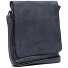  Duncan Umhängetasche Leder 22 cm Variante navy