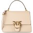  Love One Handtasche Leder 25 cm Variante beige-grigio