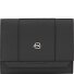  Circle Geldbörse RFID Schutz Leder 12 cm Variante black