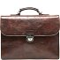  Rien Aktentasche RFID Schutz Leder 39.5 cm Laptopfach Variante cognac