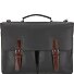  Corso DeLuxe Aktentasche Leder 39 cm Laptopfach Variante schwarz