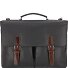  Corso DeLuxe Aktentasche Leder 39 cm Laptopfach Variante schwarz