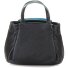  Verona Handtasche Leder 22 cm Variante black/pace