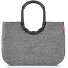 Loopshopper L Frame Shopper Tasche 46 cm Variante frame twist silver Loopshopper L Frame Shopper Tasche 46 cm Variante frame twist silver