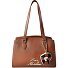  Heart Charm Schultertasche Leder 35 cm Variante brown - brown