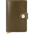  Miniwallet Kreditkartenetui RFID Schutz Leder 6.5 cm Variante olive