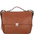  Ivy Lane Aktentasche Leder 37 cm Laptopfach Variante cognac/braun