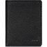 Leather Essentials HF Geldbörse RFID Leder 9,5 cm ausklappbar Variante all black Leather Essentials HF Geldbörse RFID Leder 9,5 cm ausklappbar Variante all black