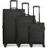 Edition 04 4 Rollen Kofferset 3-teilig mit Dehnfalte Variante black Edition 04 4 Rollen Kofferset 3-teilig mit Dehnfalte Variante black